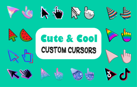 Custom Cursors for Chrome - Cute and Cool small promo image