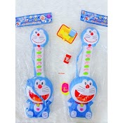 Đàn Ghita Xanh Tặng Pin Size 47Cm Cực Đại Có Đèn, Bài Hát, Đàn, Nhạc Đồ Chơi