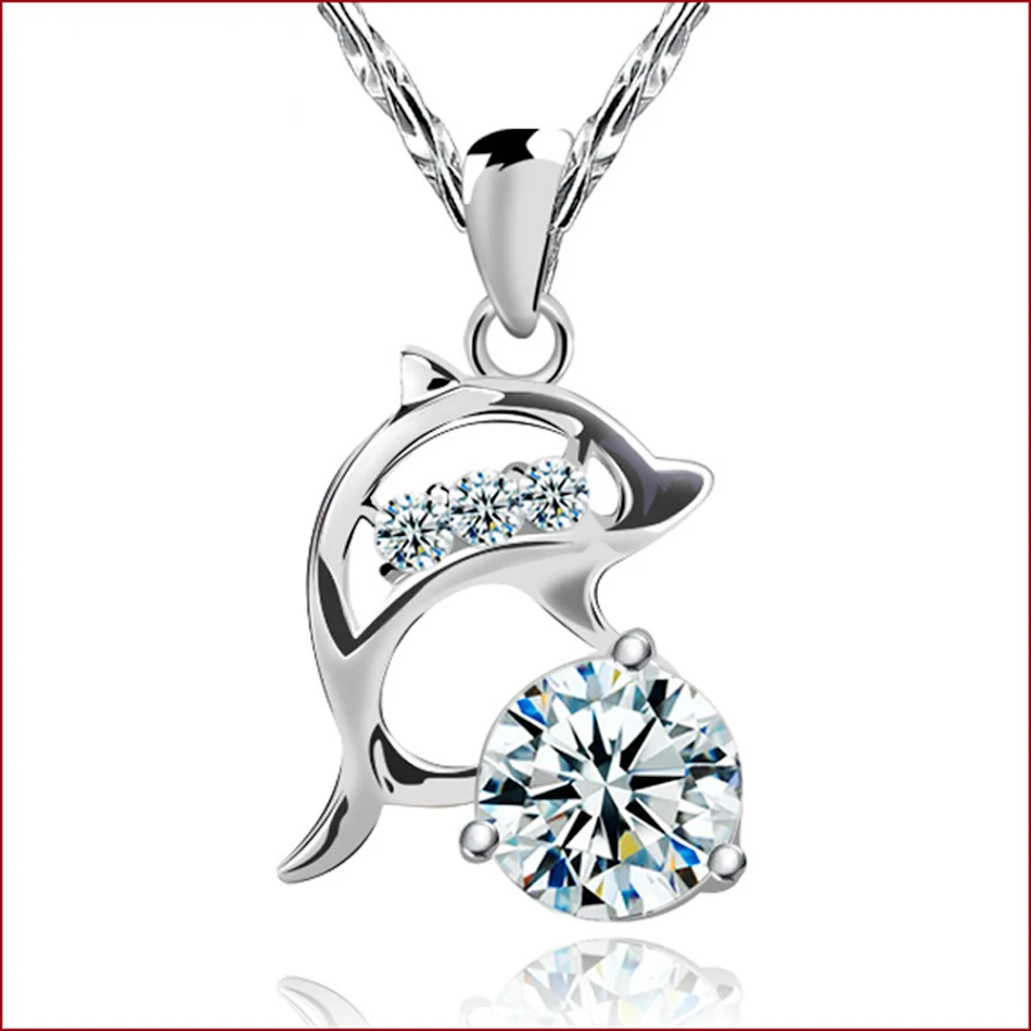Collar plateado de plata con cristales para mujer, elegante accesorio para realzar cualquier atuendo, perfecto para regalo.