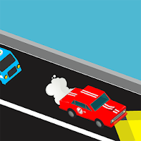 Blocky Racer  Traffic Avoiding Highway Game