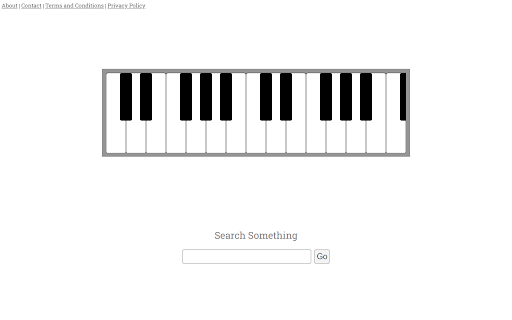 Virtual Piano New Tab chrome extension