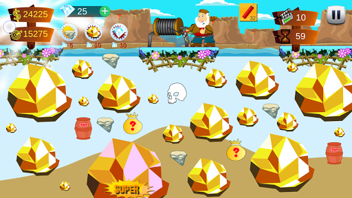 Screenshot Gold Miner Super