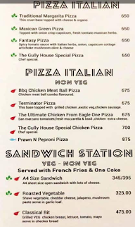 The Gully House menu 8