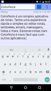  ColorNote Bloco de Notas Lista: miniatura da captura de tela  