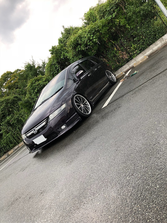 オデッセイの車高調整・DIYに関するカスタム事例の投稿画像2枚目
