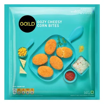 Goeld Oozy Cheesy Corn Bite - 250 gm