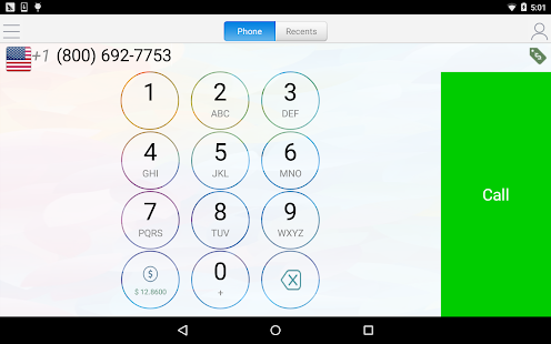   WePhone - free phone calls- screenshot thumbnail   