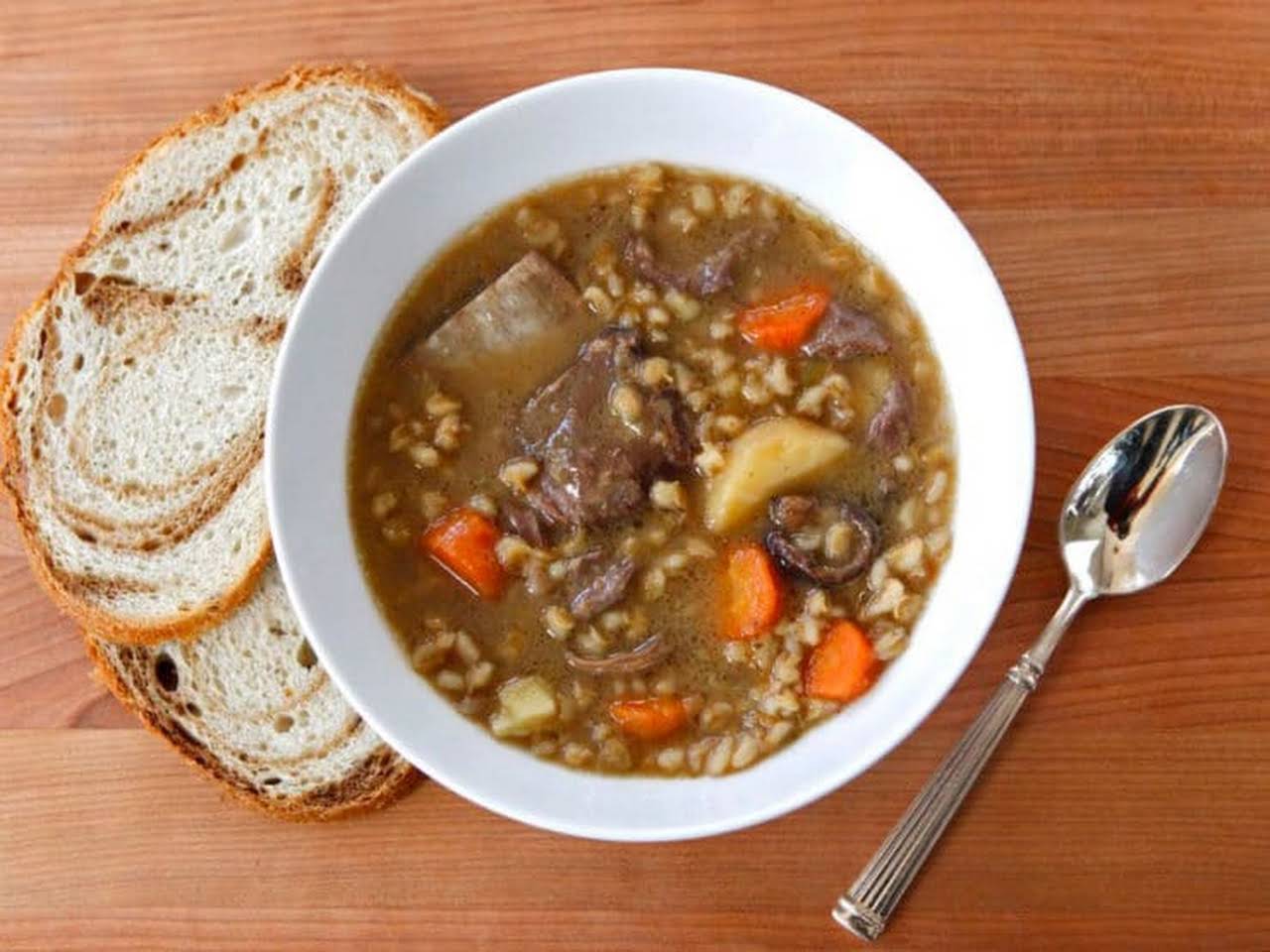 Beef Barley Soup  Small Town Woman