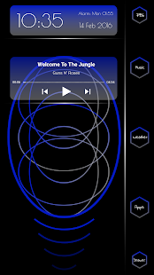 Lastest KLWP Blue Gyro Egg Theme APK for Android