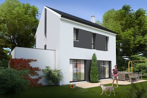 Vente maison neuve 4 pièces 86.78 m² à Aviron (27930), 290 000 €