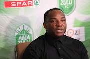 Benni McCarthy new coach Amazulu FC during the Amazulu FC new chapter unveiled announcement at Zungu on Main in Johannesburg. 