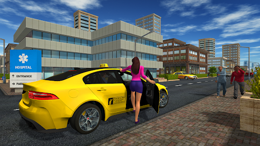 Screenshot Taxi Game