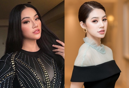 Hai người đẹp sở hữu góc nghiêng quá giống nhau