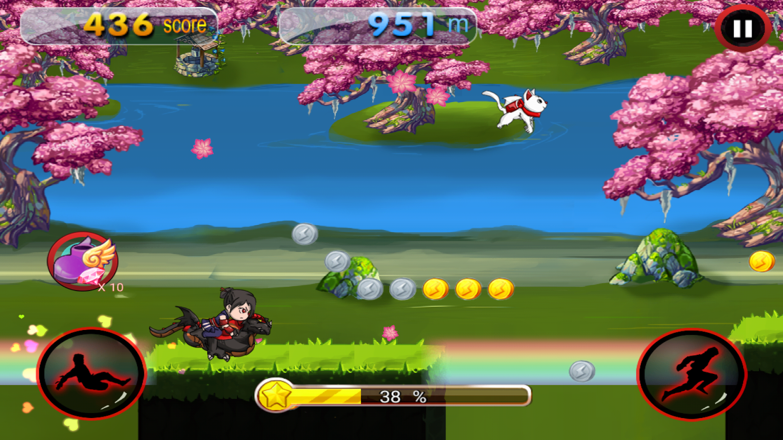    Dragon Ninja Rush- screenshot  