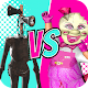 Siren Head vs Ice Barbies 3D Game