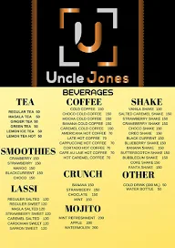 Uncle Jones menu 1