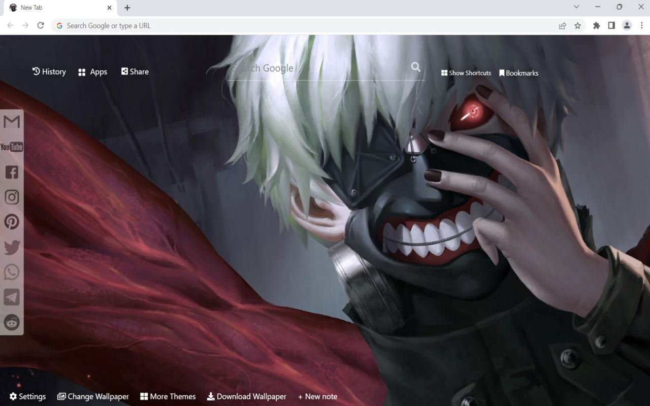 Tokyo Ghoul Wallpaper Preview image 3