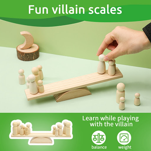 Title 5, Multi-functional Jenga Educational Toy with Hig...
