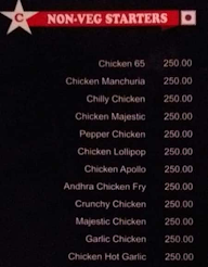 Capital Hotel menu 3