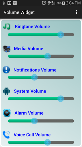 All Type Volume Control