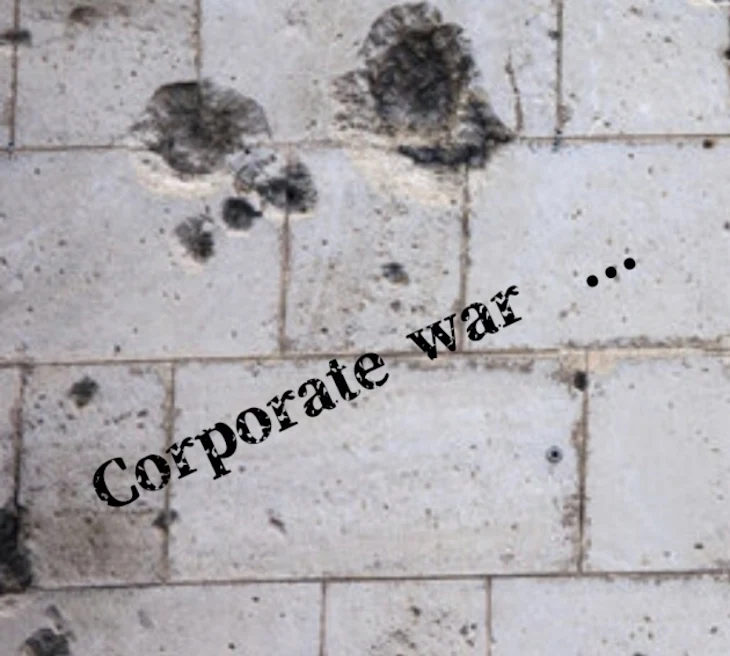 「Corporate war ...」のメインビジュアル