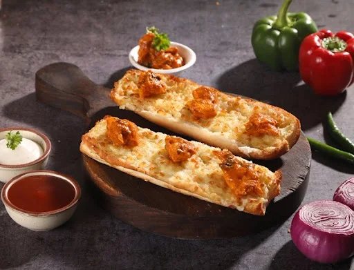 Chicken Tikka Garlic Bread