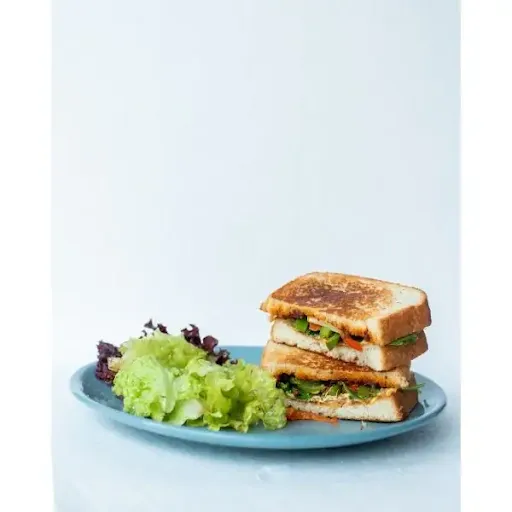 Grilled Vegetable Soft Bread Sandwich