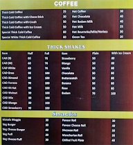 Sparshika's Cake Vista menu 1