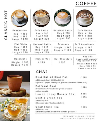 Faro Cafe & Bistro menu 