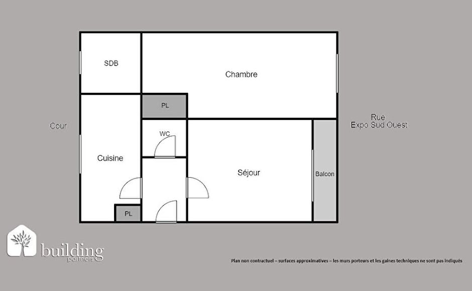 Vente appartement 2 pièces 53.23 m² à Levallois-Perret (92300), 546 000 €