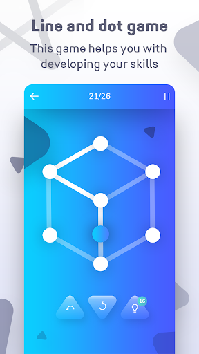 Screenshot One touch - Line and dot game