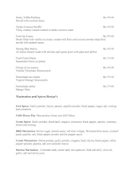 Mira's Cafe By Grand Hotel D'Europe menu 5