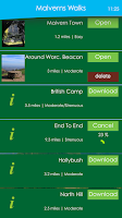 MalvernsWalks Screenshot
