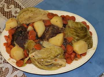 Pot Roast with Fresh Vegetables