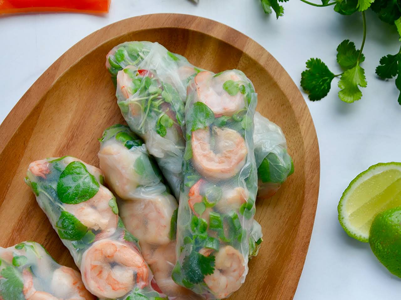 Thai Fresh Spring Rolls Recipe (Rice Paper Rolls) – Hungry in Thailand