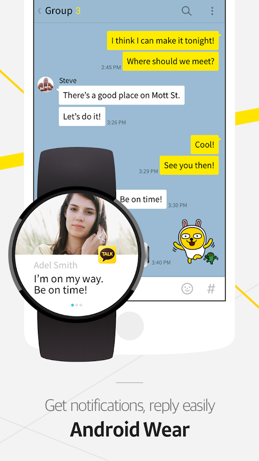 Kakaotalk Free Calls Text Screenshot