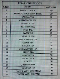 Charley's Cafe menu 5