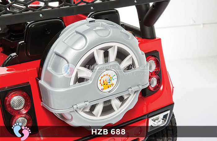 Ô tô điện địa hình HZB-688 ghế da 13