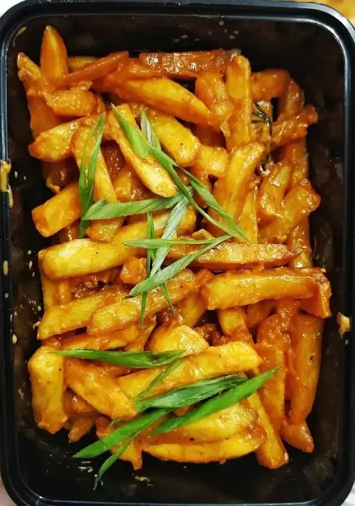 Schezwan Cheese Fries