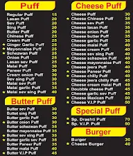 Drashti Live Puff menu 1