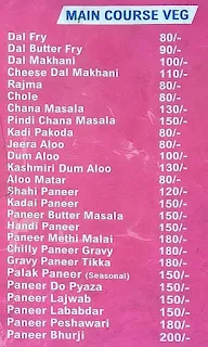 Punjabi Chulha 21C menu 2