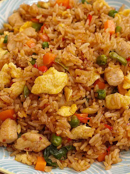 Chicken Singapore Fried Rice