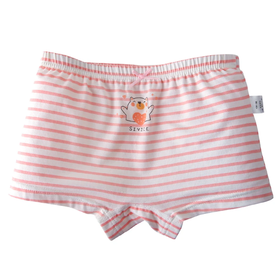Children's Underwear Women's Pure Cotton Cartoon Boxers. Comfortable, breathable boxers for girls. Perfect for everyday 