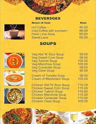 Green Chilli Restaurant menu 3