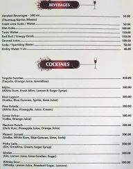 Fiesta - Celebrations Resort menu 2