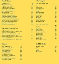 Shazy's Cafe menu 4