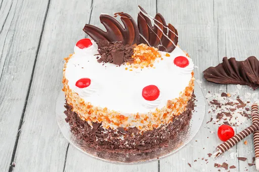 German Black Forest Fresh Cream Cake [500 Grams]