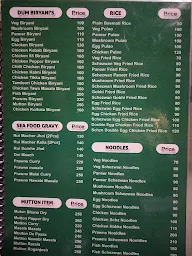 Bengali Delicious menu 2