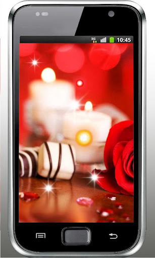 Candle and Rose Romantic LWP