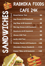 Radhika's Cafe 24K menu 3